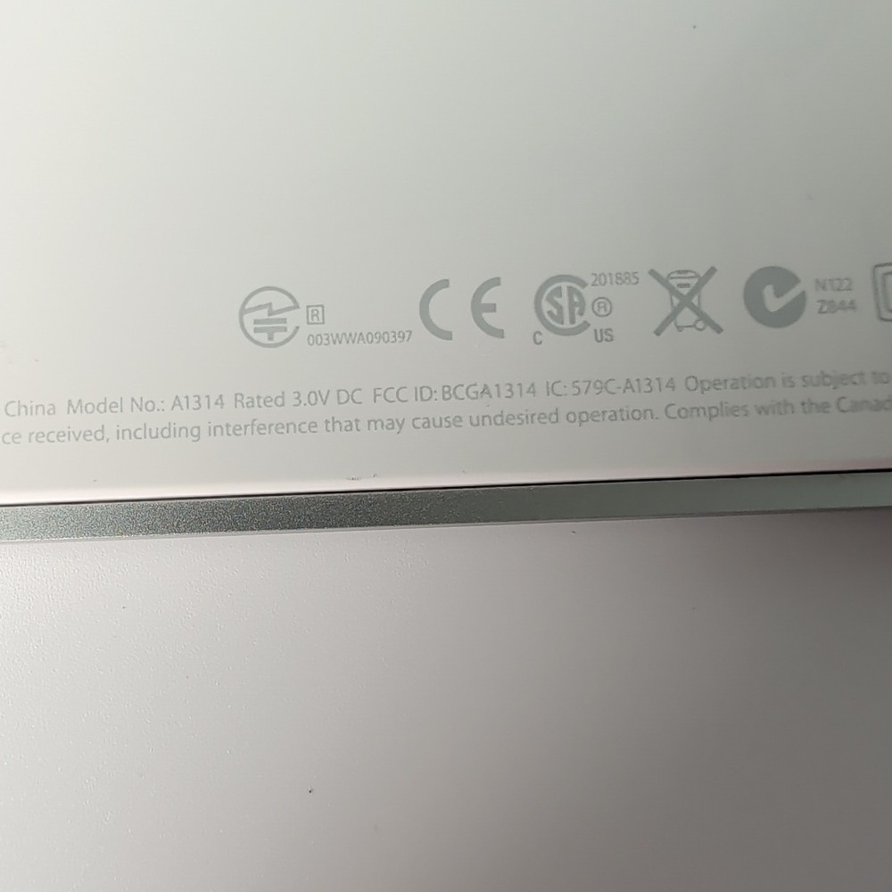 GENUINE Apple Wireless Bluetooth Keyboard A1314 Mac Tested