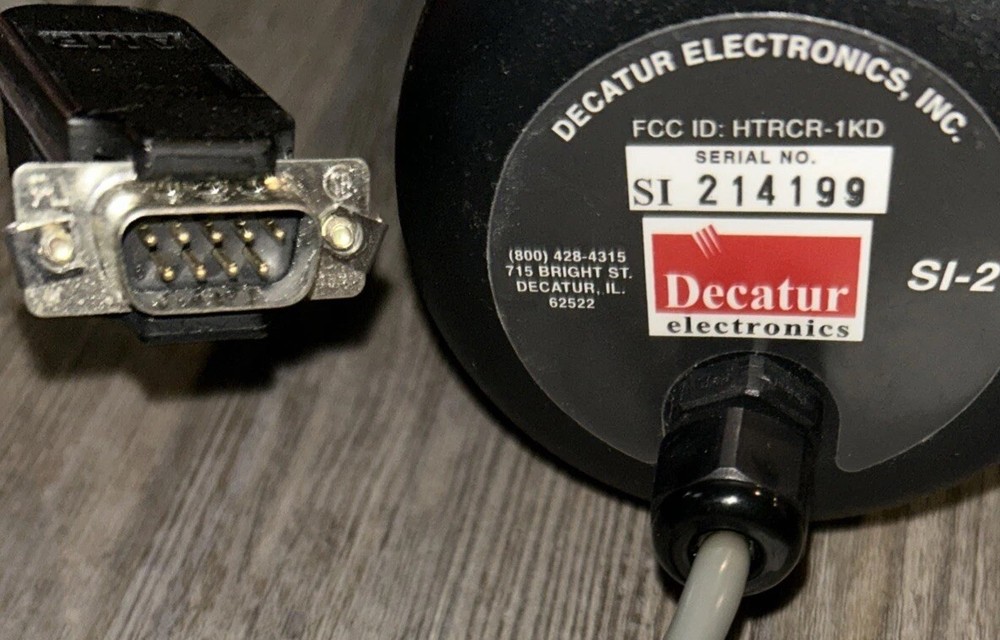 Decatur K Band Programmable Antennas. Model SI-2, Stationary Radar System