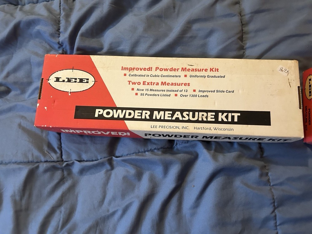 2 Lee Precision Powder Measure Kit