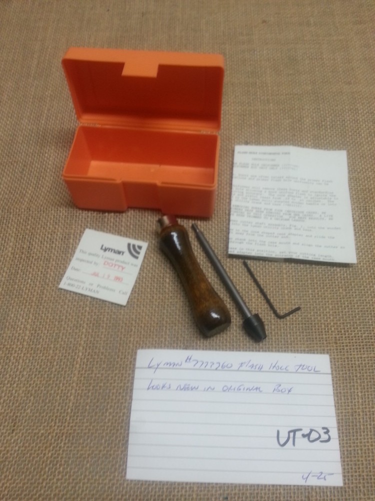 Lyman #7777760 Flash Hole Uniforming Tool  #1