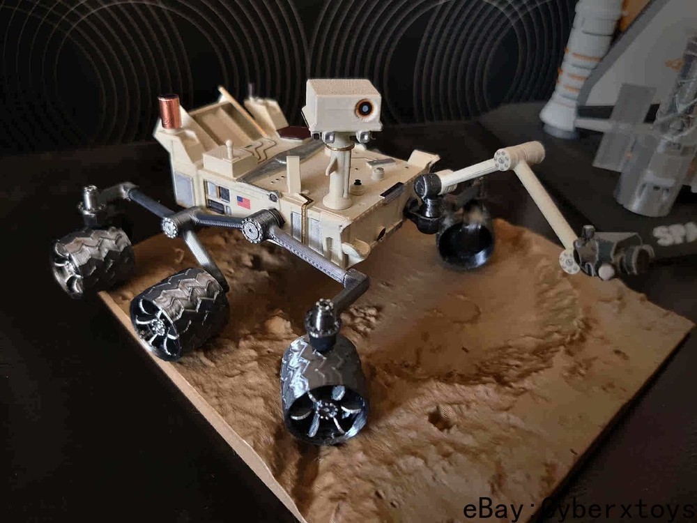 1/24 Scale NASA Curiosity Mars rover Static Model Painted