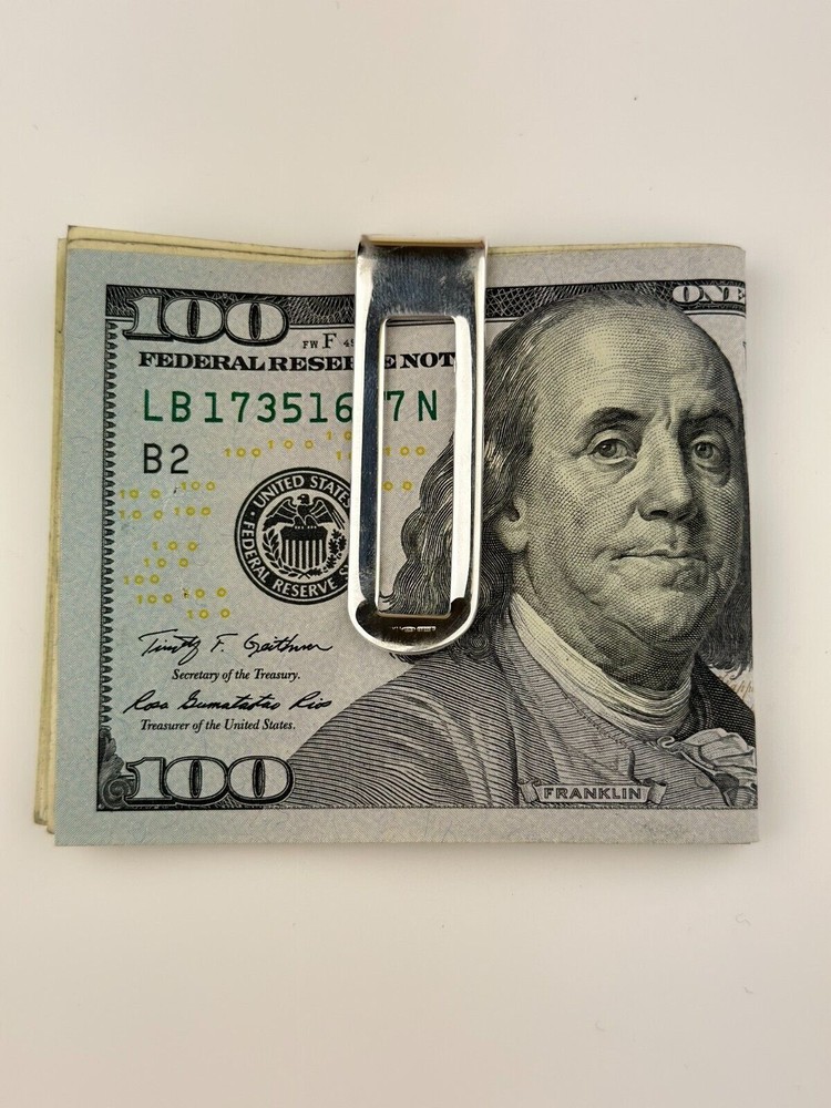 925 Sterling Silver Money Clip