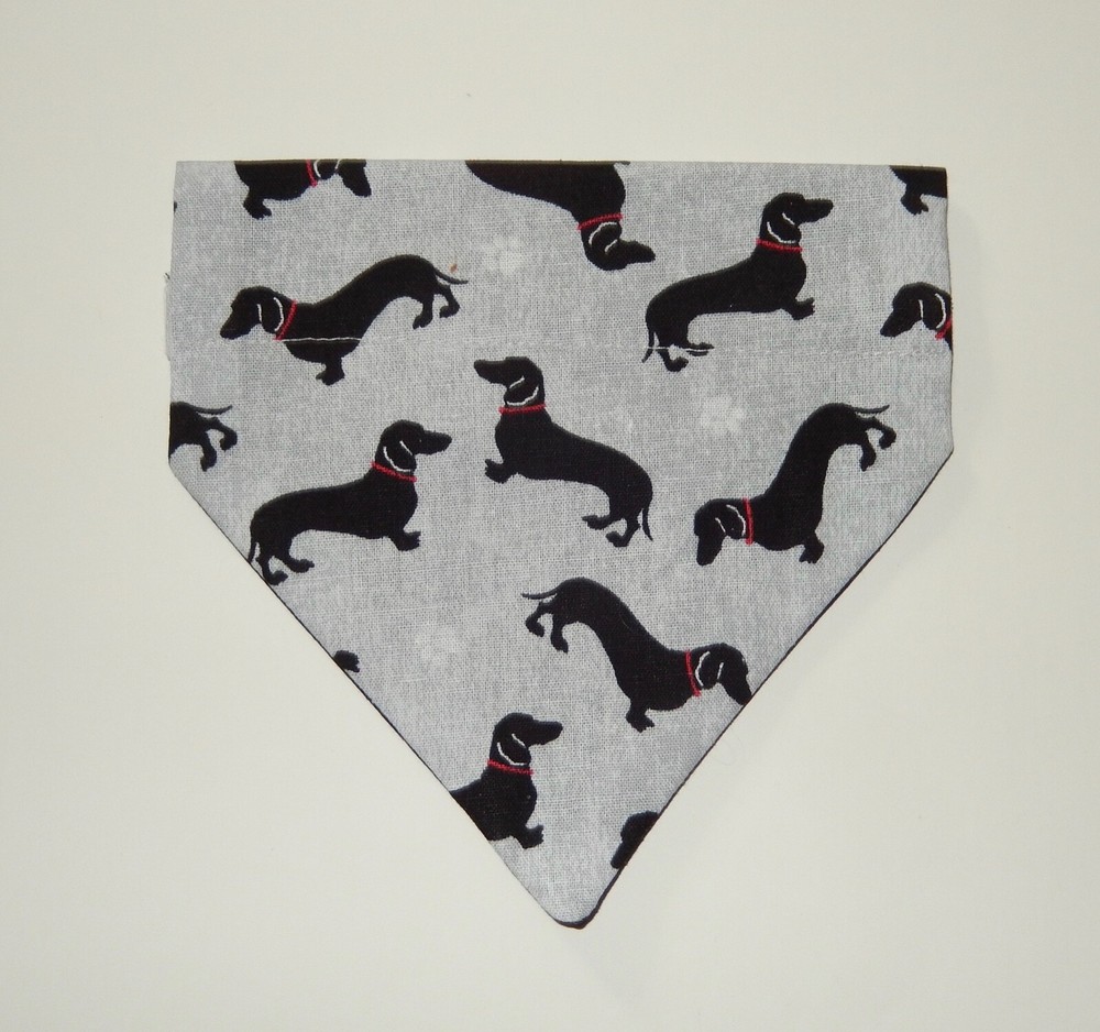 DACHSHUND SCARVES/BANDANAS--SMALL