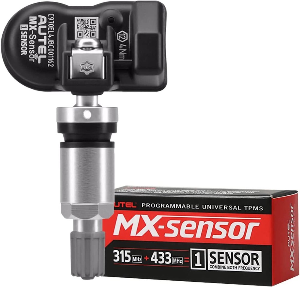 Autel TPMS Sensor MX-Sensor 315MHz & 433MHz Programmable Universal Metal Valve