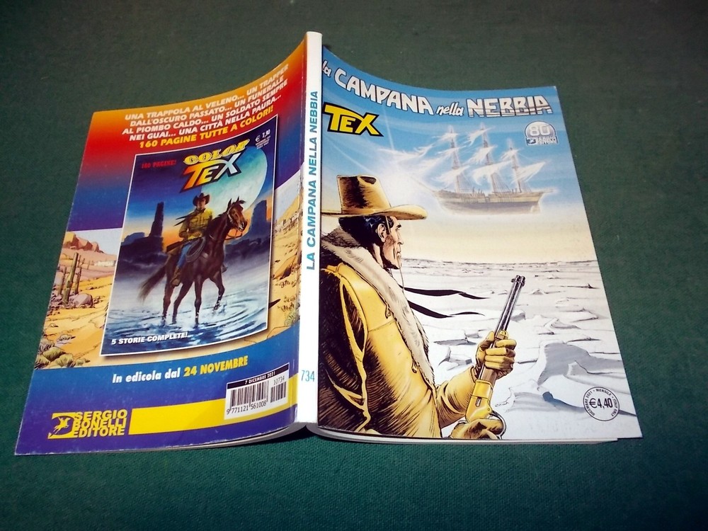Unpublished TEX No. 734 Bonelli Editions 2022