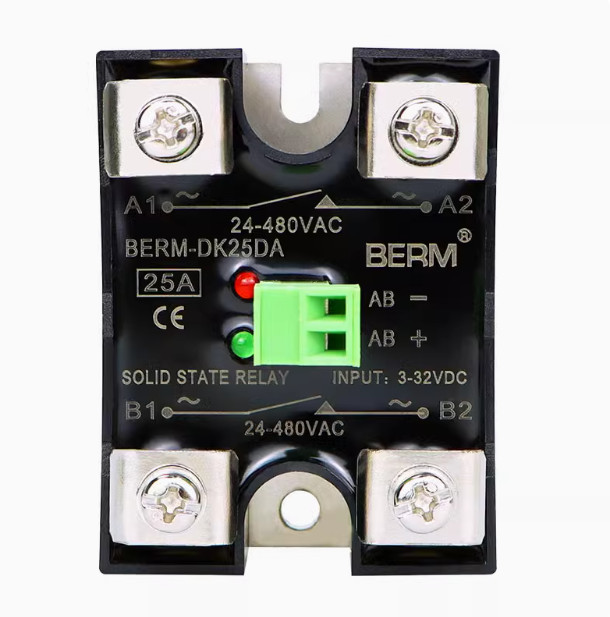 Single Phase Solid State Relay SSR BERM-DK10DA DK25DA DK40DA DC Control AC