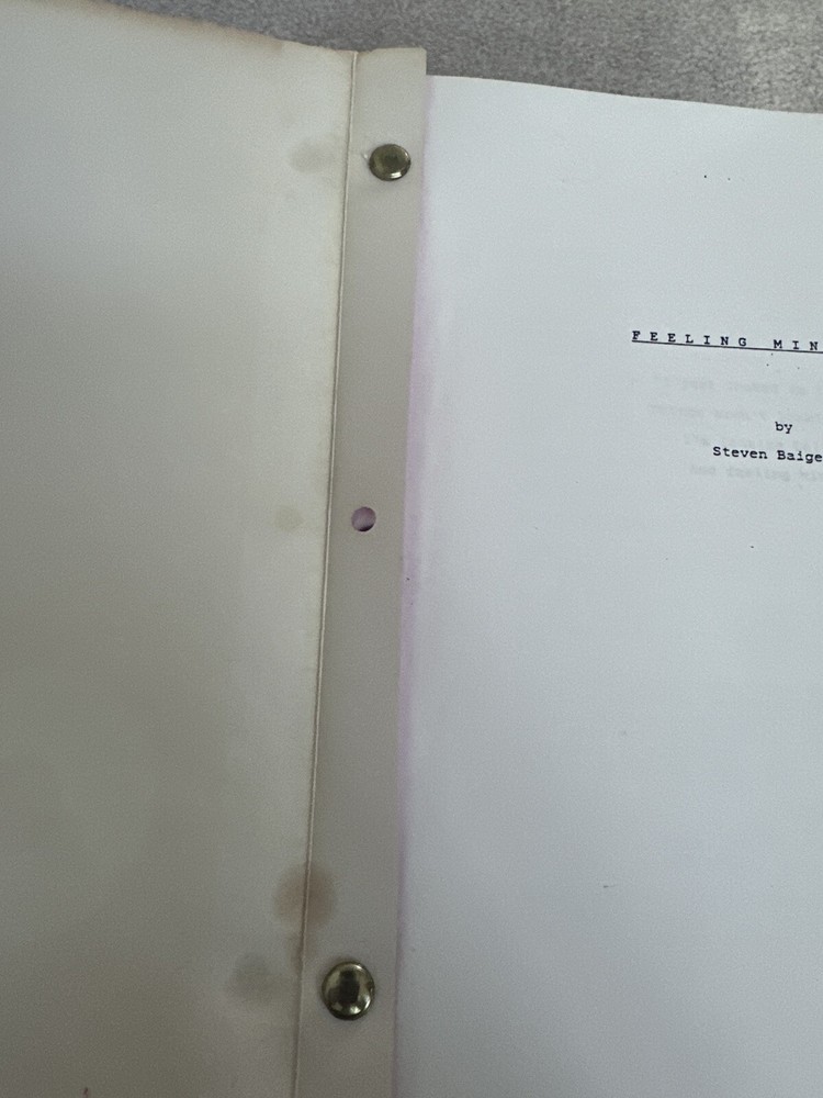 Feeling Minnesota Screenplay Revision 04/1993
