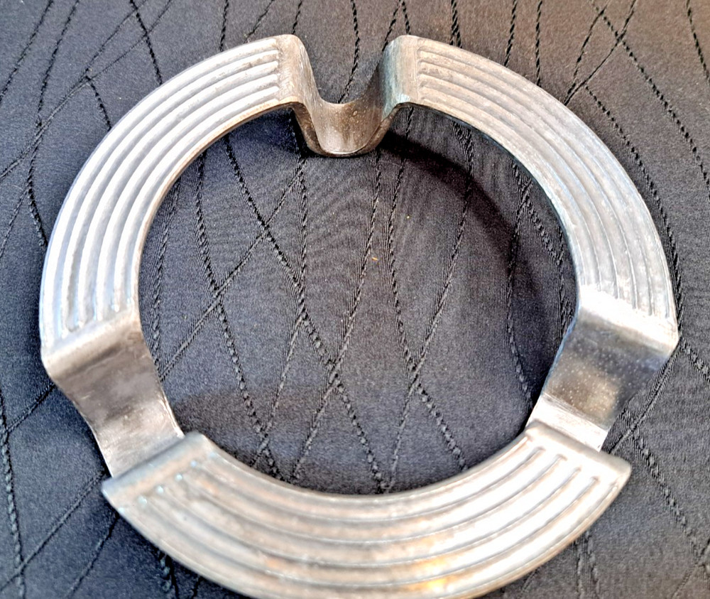 Vintage 1950 Aluminum Double Boiler Support Ring Insert Pot Holder Part