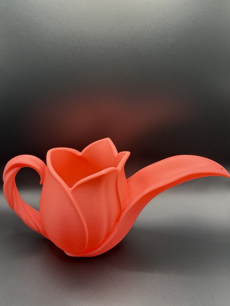 Floral Watering Can - Beautifully 3D Printed