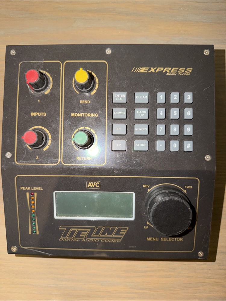 Tieline Express Model TLF200 Digital Audio Codec System