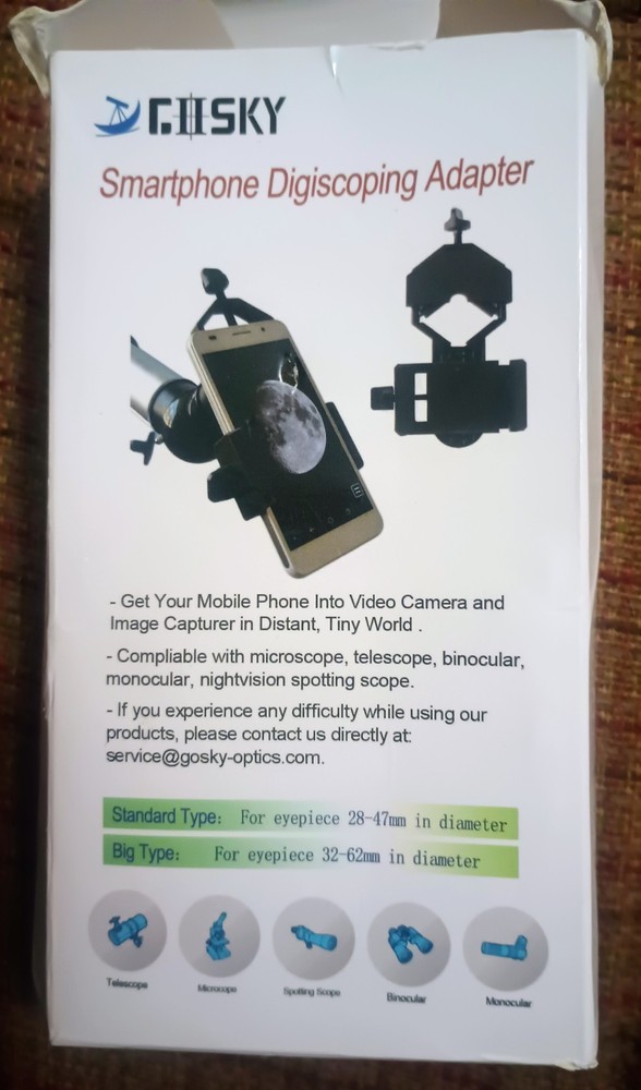 Gosky Smartphone Adapter for Telescope