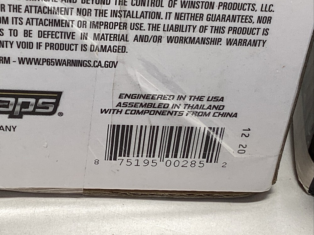 SmartStraps 4 in x 30 ft 5000 lbs Working Load Limit Winch Strap 2 Pack