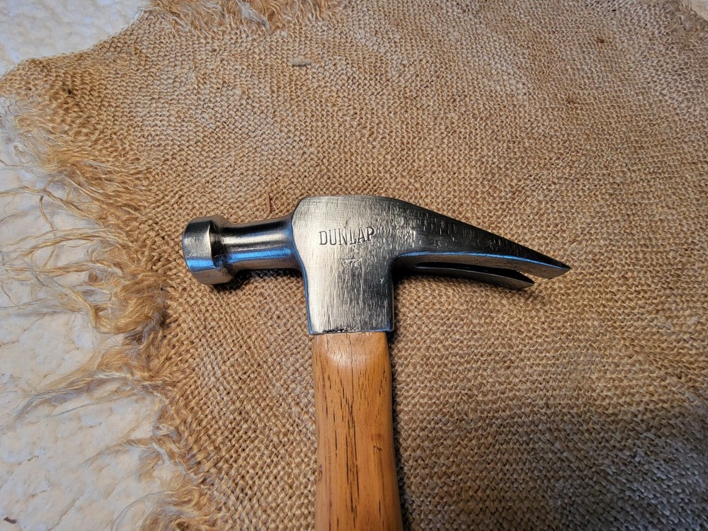 Vintage Antique Dunlap Claw Hammer
