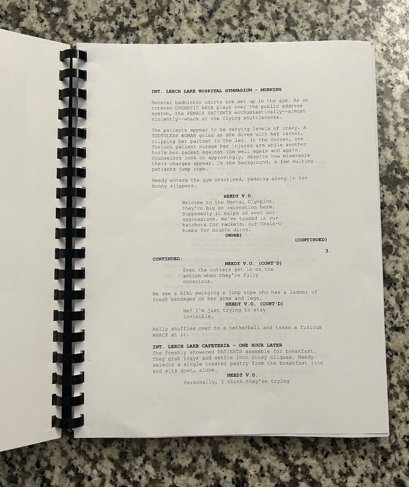 Jennifer's Body Horror Movie Script Reprint Full Screenplay Script