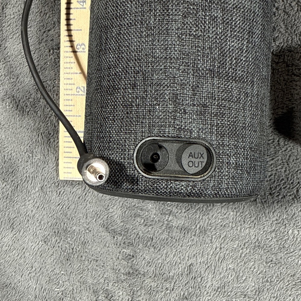 Amazon Echo (2nd Generation) Smart Assistant Charcoal Black Fabric Works Tested