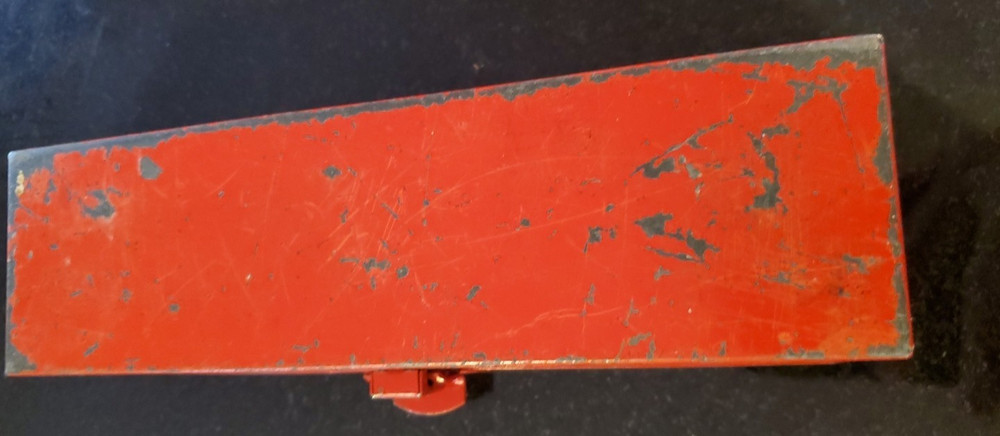 Vintage Bell System D THORSEN TOOL Co. Toolbox Metal ~ EMPTY