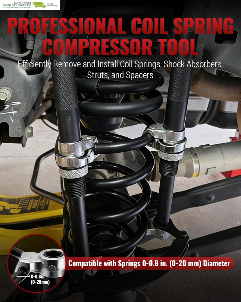 Spring Compressor Tool, Coil Spring Compressor Tool and Strut Spring Compressor