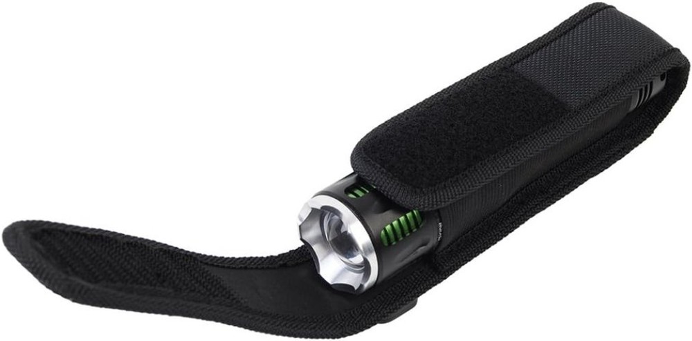 Lightweight 2-Pack Nylon Flashlight Holders for Emergency Gear - Upgraded Design