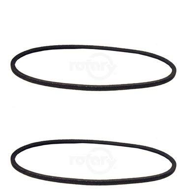 2 Pack Deck Belt 5/8" X 204.5" Fits Hustler