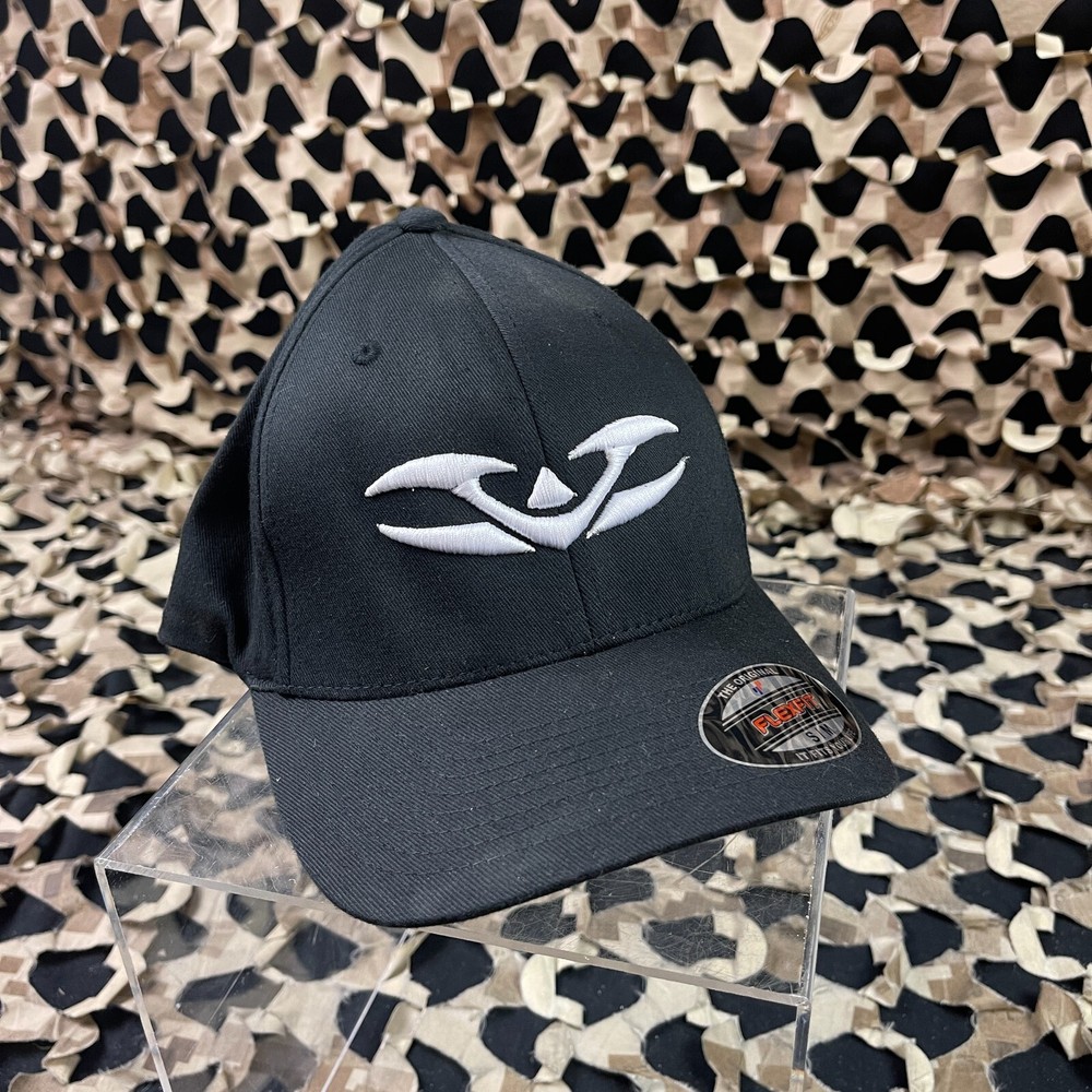 NEW Valken V Logo FlexFit Hat - White - Small/Medium