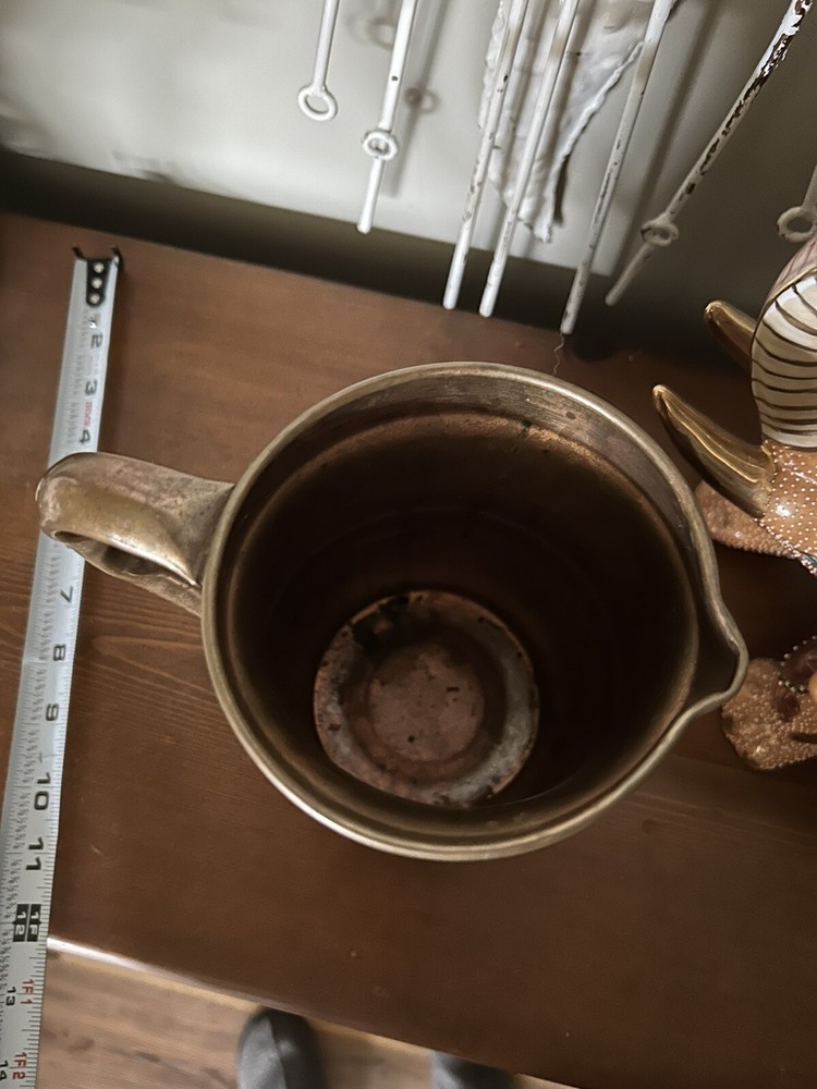 Electrified Pure Copper Pitcher