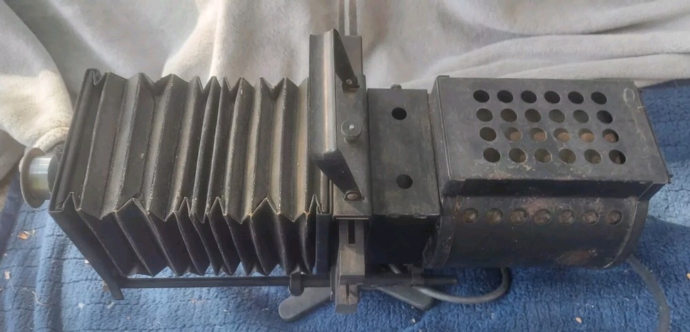 Bausch & Lomb Keystone Magic Lantern Projector Works But Cord Needs Fix Replaced
