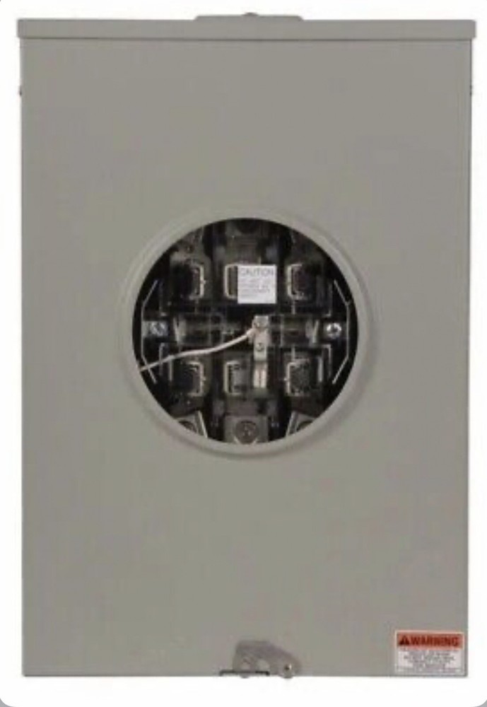 Eaton UE7213CCH 200A 3-Phase Meter Socket