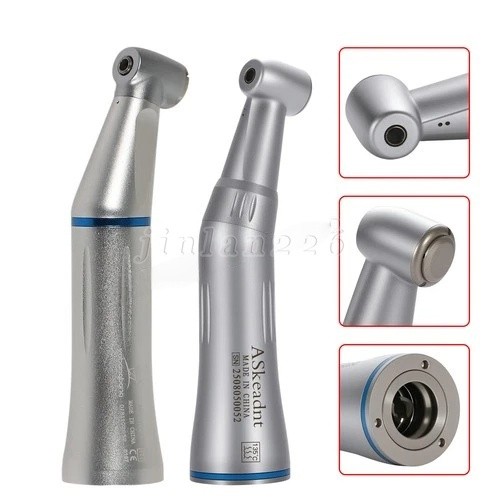 Dental Contra Angle Inner water Spray Push Button Low Speed Handpiece E-Type