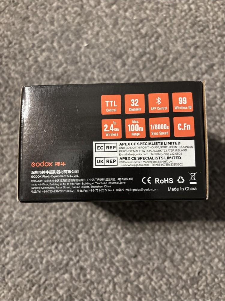 Godox X2t Wireless Flash Trigger