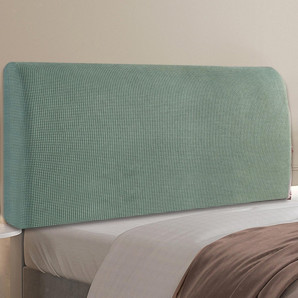 Bed Headboard Cover Elastic Soft Bed Head Cover Solid Color Modern 59'' Bed