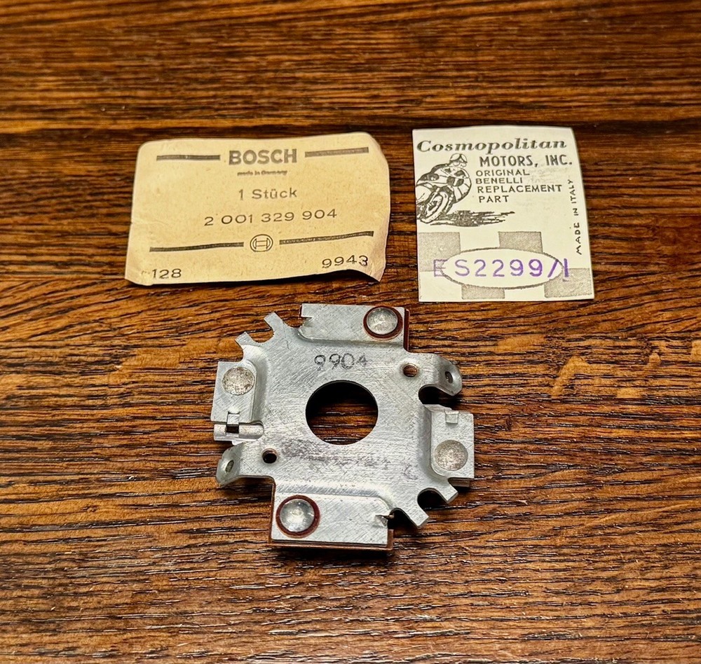 Benelli Tornado 650cc Generator Brush Holder *Original NOS*