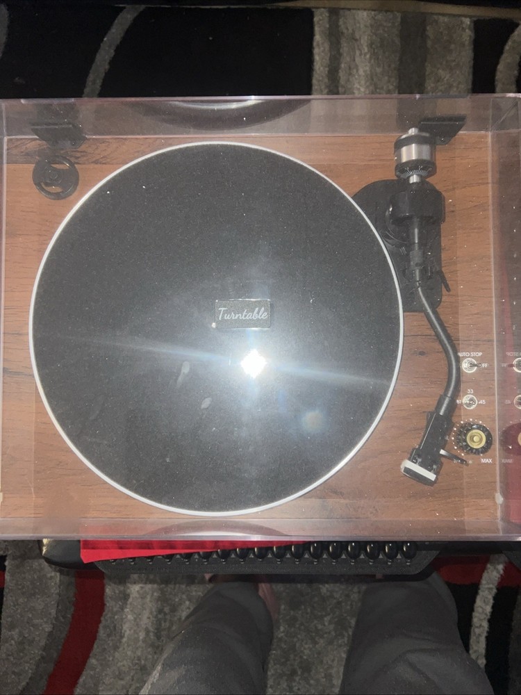 GE Vintage Turntable Record Player Stereo System 11-2017A