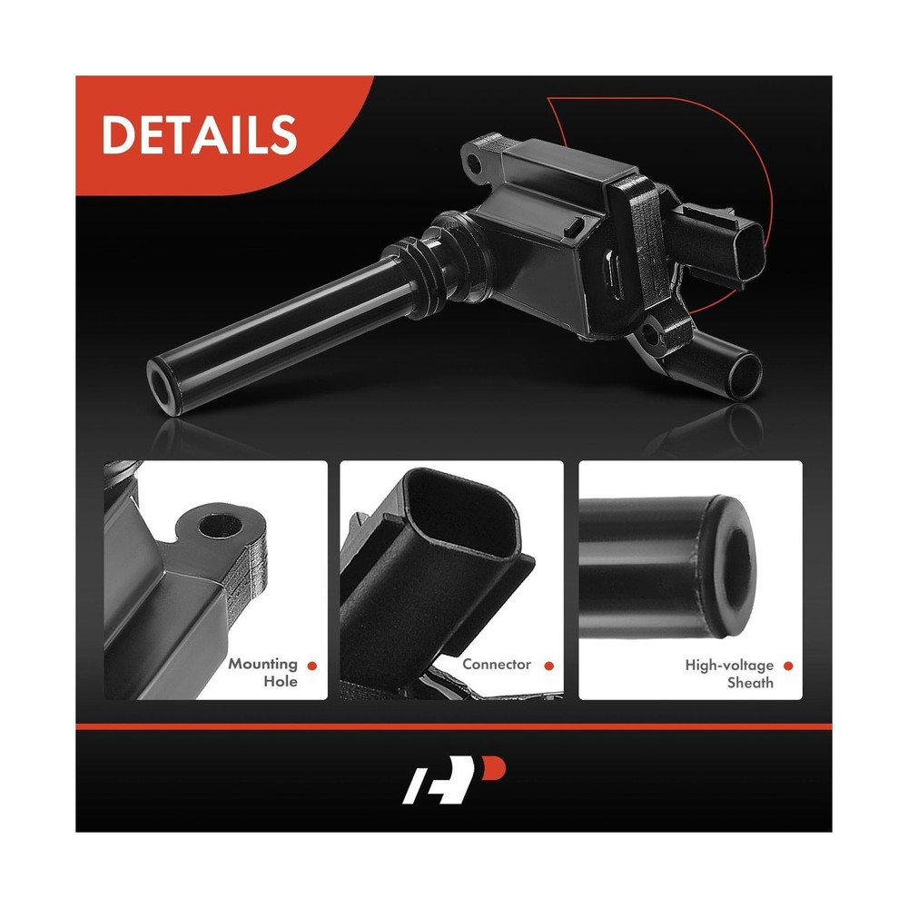 A-Premium Engine Ignition Coil Pack Compatible with Dodge Ram 1500 2500 3500,...