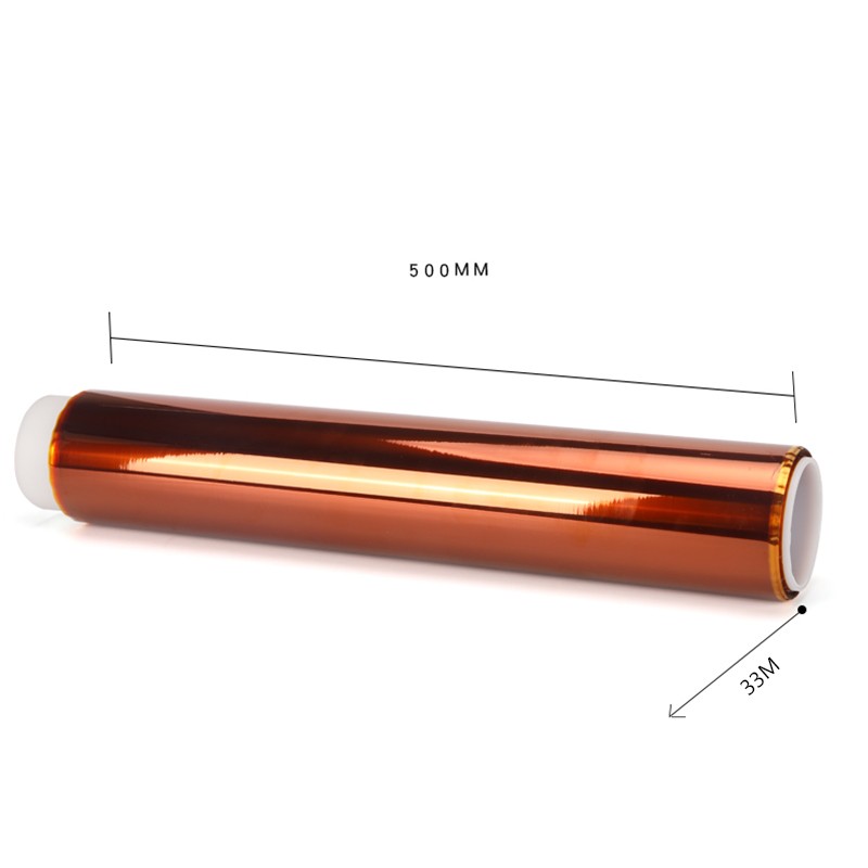 Heat Resistant Tape Kapton Polyimide Insulation Thermal For PCB 3mm-100mm Width