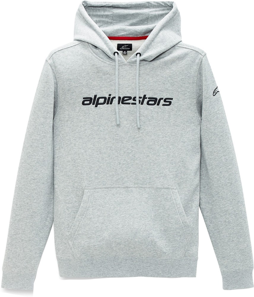 Alpinestars Linear Mens Pullover Hoody Gray Heather