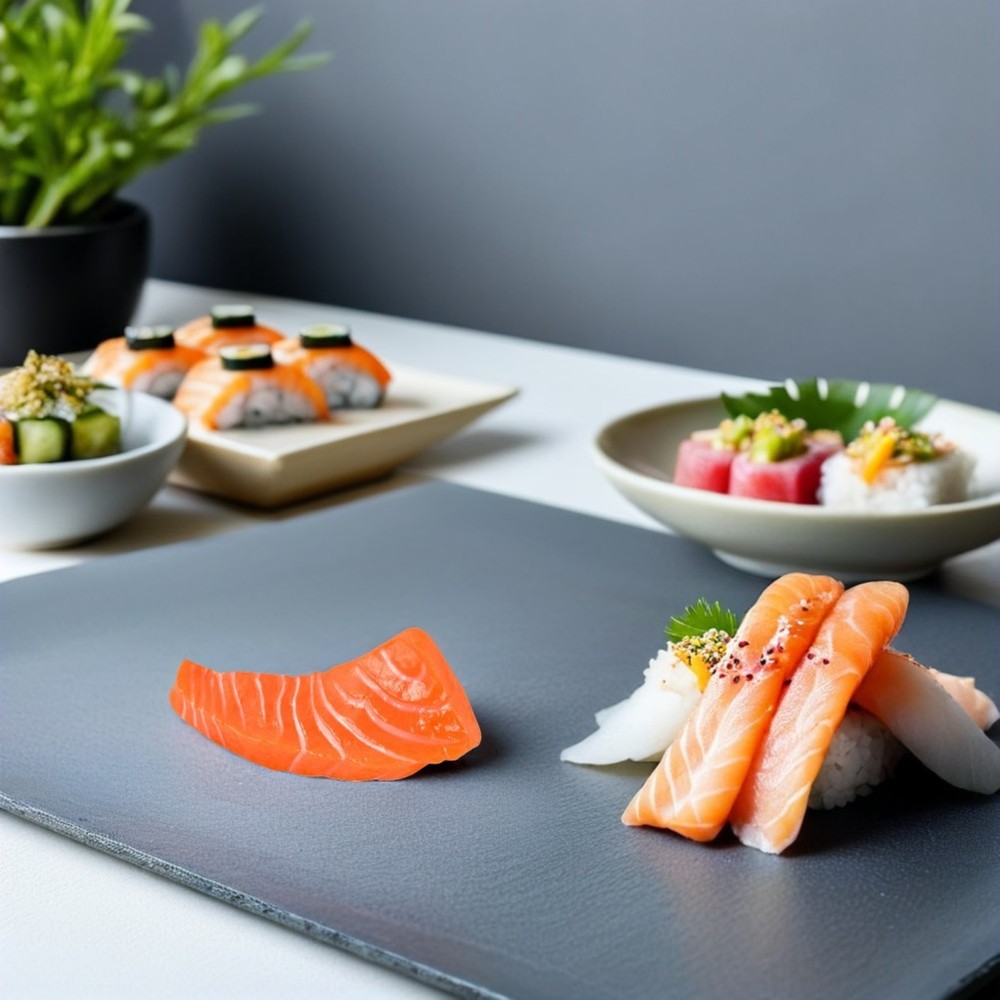 2 Pcs Simulated Salmon Props Artificial Food for Display Fish Models