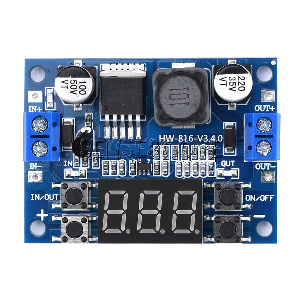 LM2596 DC-DC Adjustable Step-Down Power Supply Module Voltage Regulator Module-