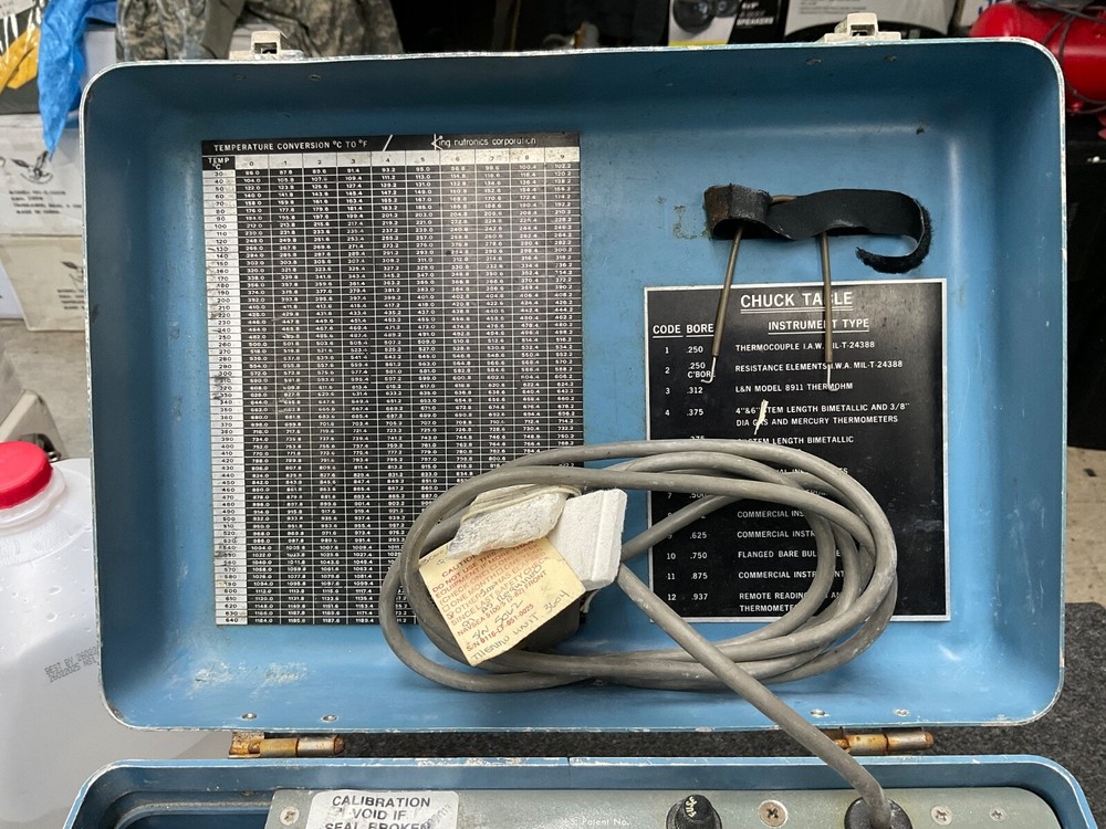 King Nutronics Pyrometer And Thermocouple 3604-1-101