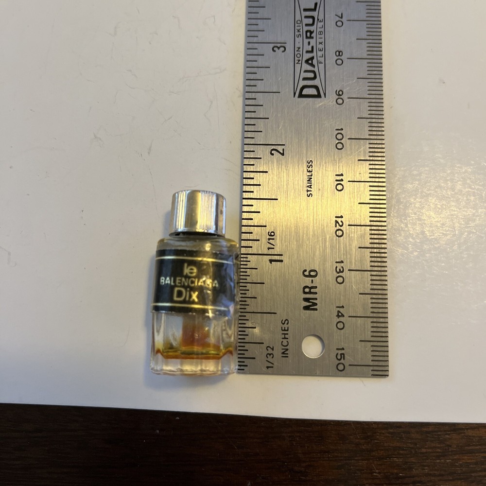 Vintage Le Balenciaga Dix perfume mini bottle