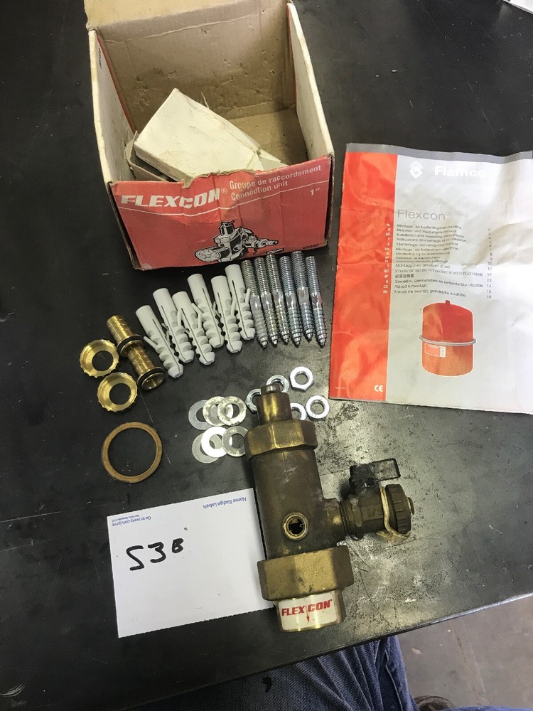 Flexcon Flamco 80-1000L 27293 Connection Unit 1” New Expansion Vessels Safety
