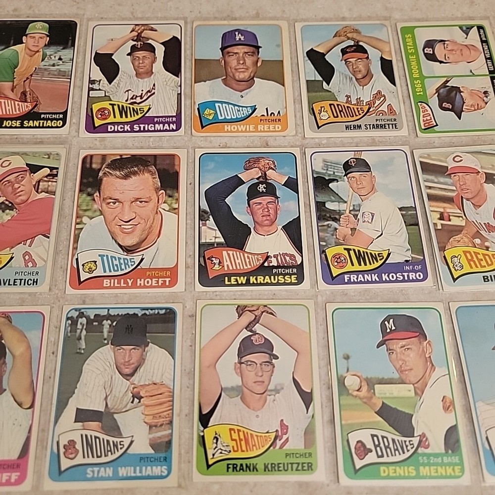 1965 Topps Baseball Your Choice