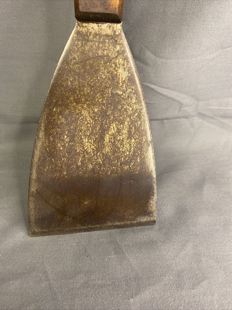 Vintage Warner Putty Knife Long Wood Handle 3”