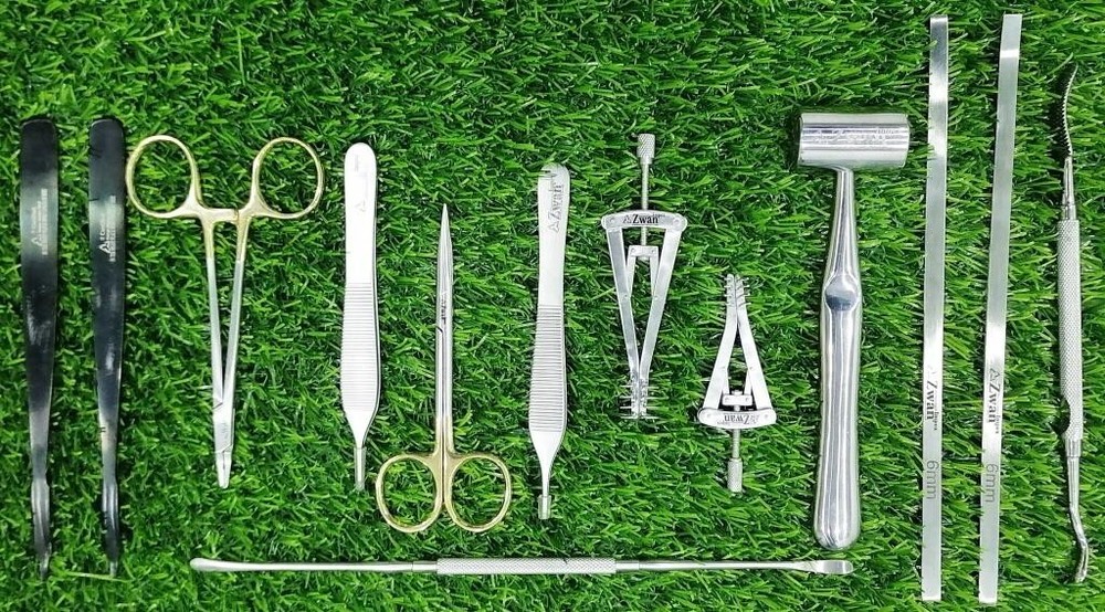 26pcs Basic General Hand Palm Wrist Surgery Plastic & Veterinary Instruments Set