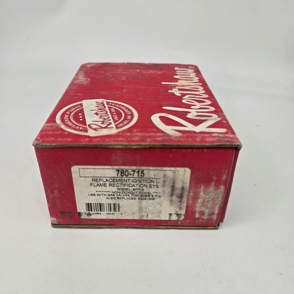 Robertshaw 780-715 U Spark Ignition Control Non-Lockout Flame Rectification
