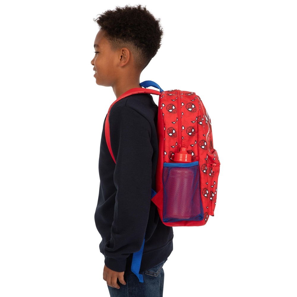 Marvel Backpack Set | Kids Backpack, Lunchbag, Water Bottle and Pencil Case S...