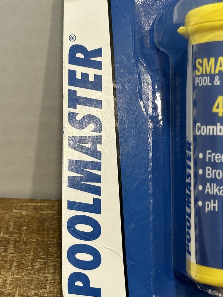 Poolmaster Smart Test 50 Count 4-Way Combo Pool Test Strips Pool/Spa