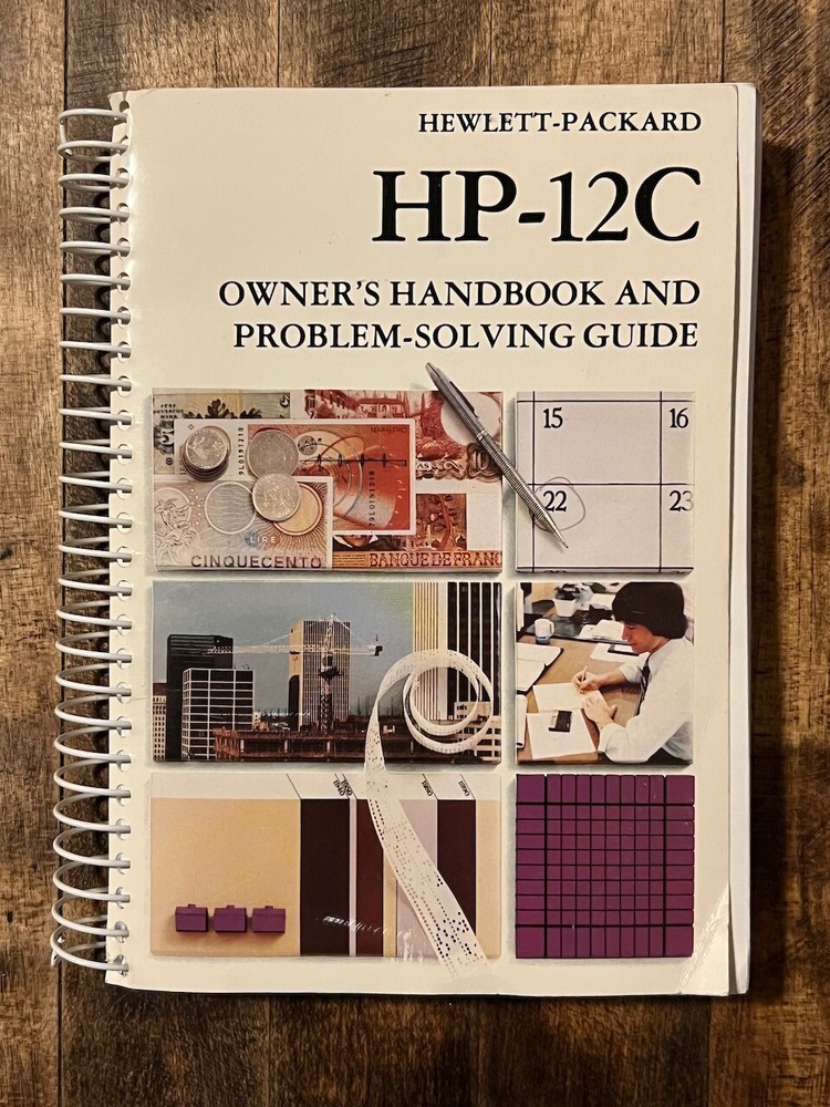 HP-12C Owner’s Handbook And Problem-Solving Guide New Old Stock