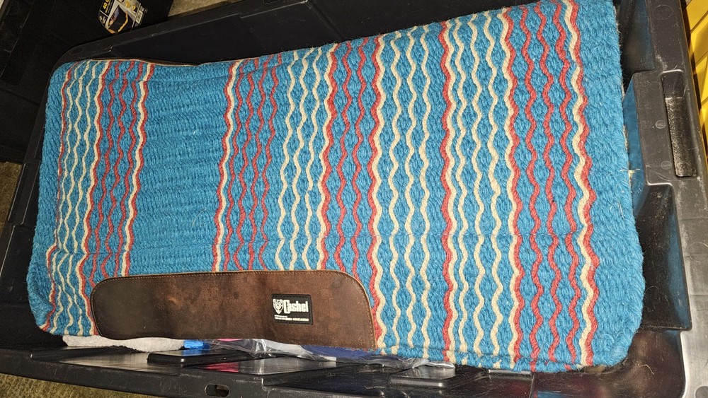 Cashel Western Saddle Blanket Wool Straight Design