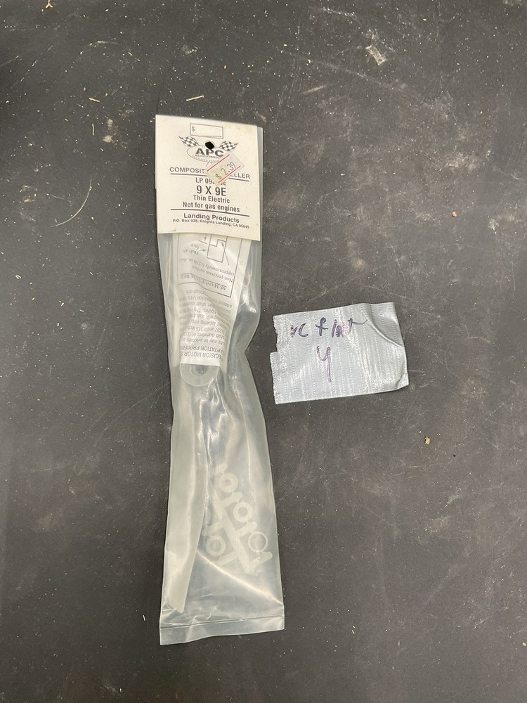APC #LP09090E Model Airplane Propeller 9 X 9E New