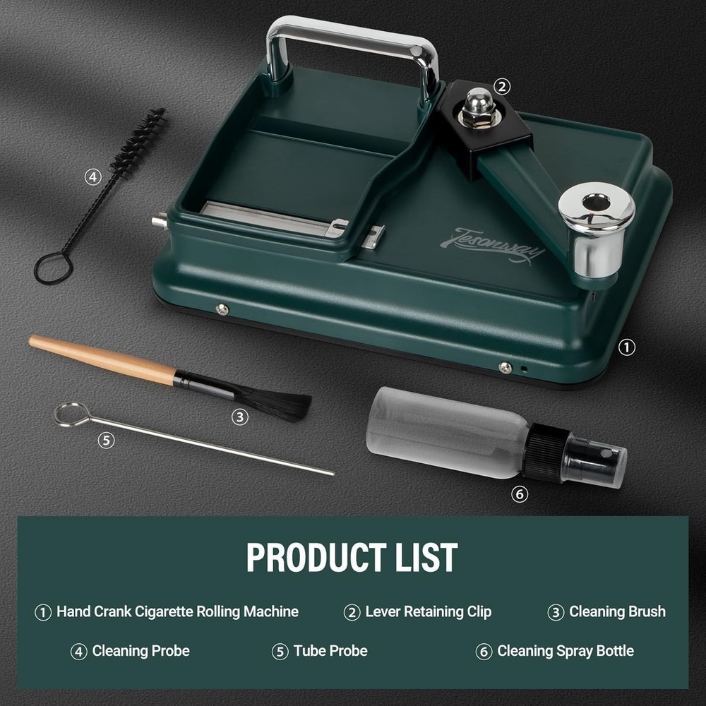 Fast and Easy Cigarette Rolling Machine - Perfect Gift for Cigarette Lovers